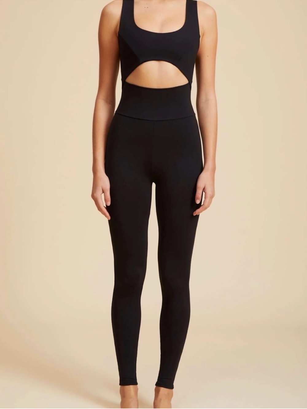 Live The Process Black Cutout Jumpsuit